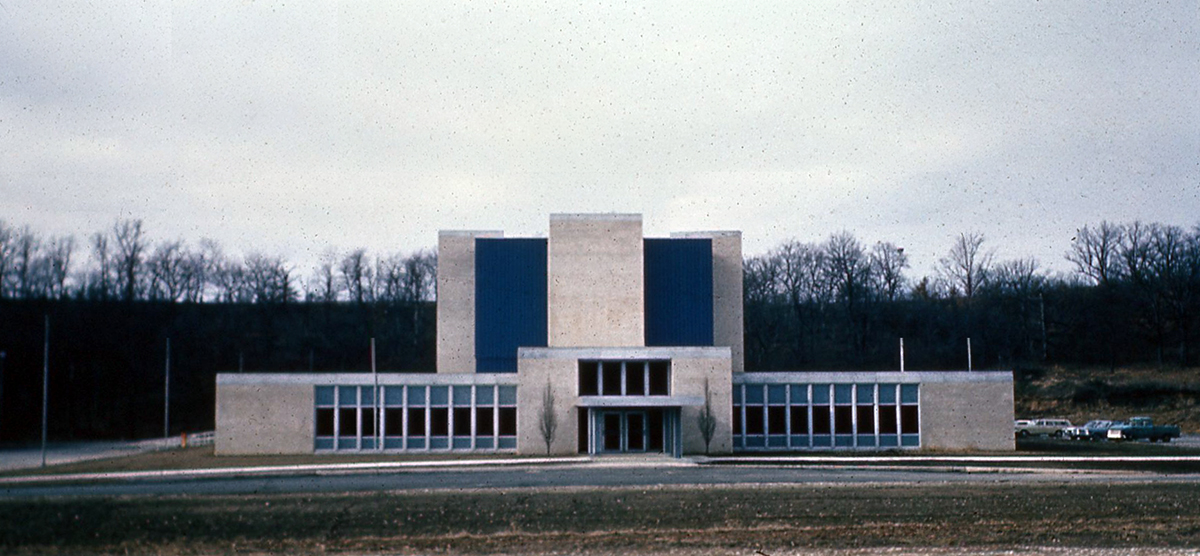 the University of Missouri Research Reactor, circa 1966.